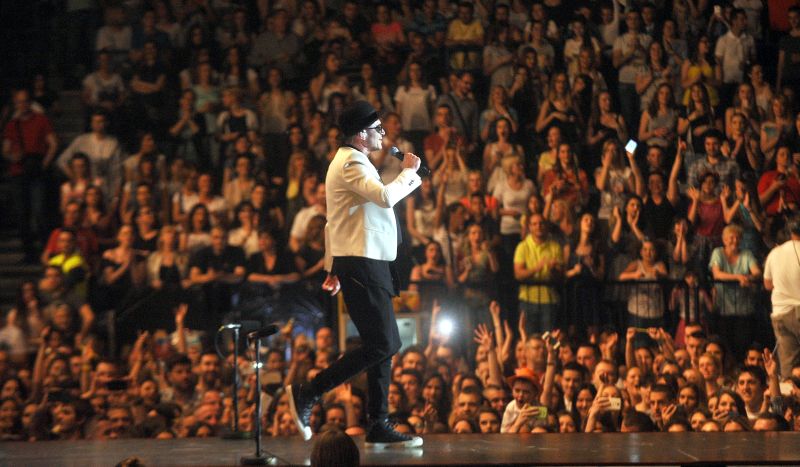 Концерт Тропико бенда у шопинг центру Ушће 